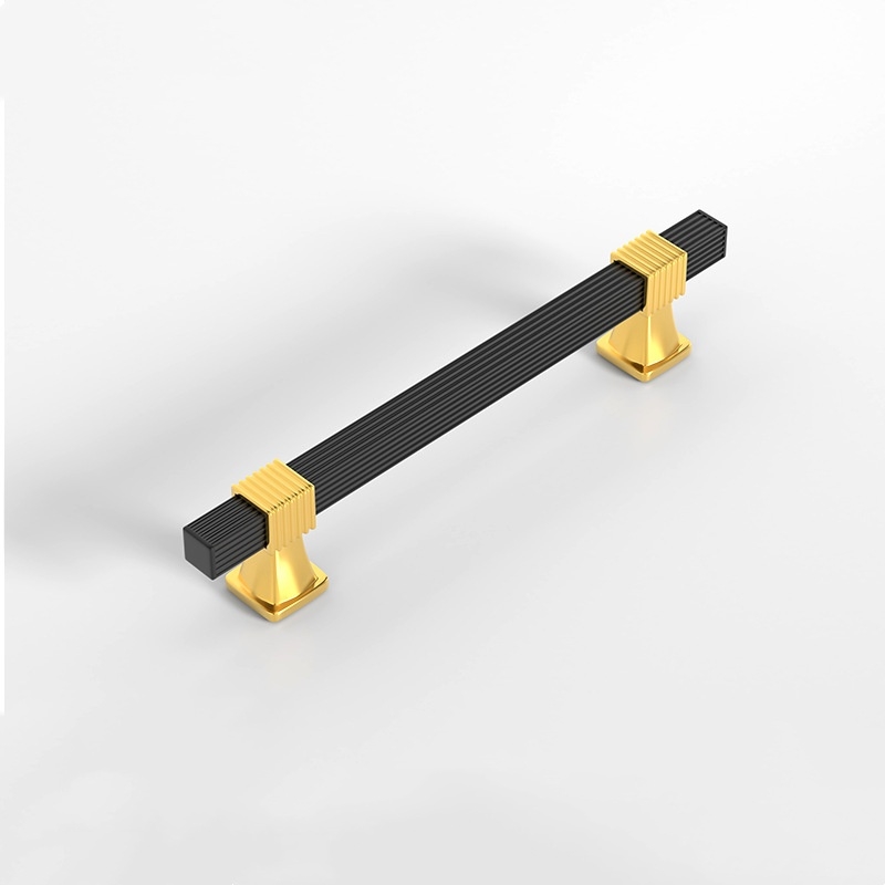 Striped aluminum alloy handle