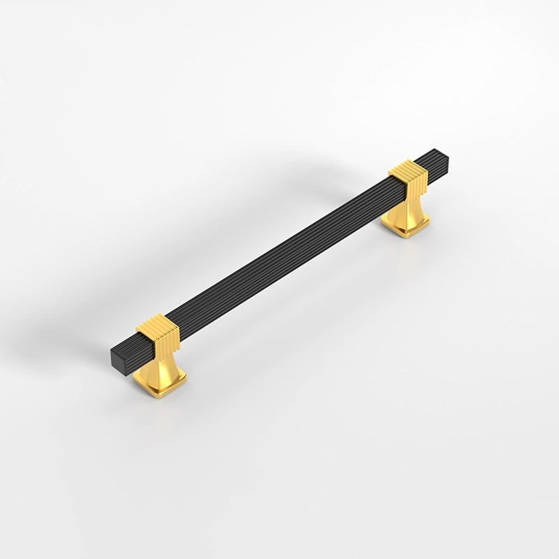 Striped aluminum alloy handle