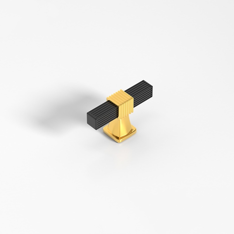 Striped aluminum alloy handle