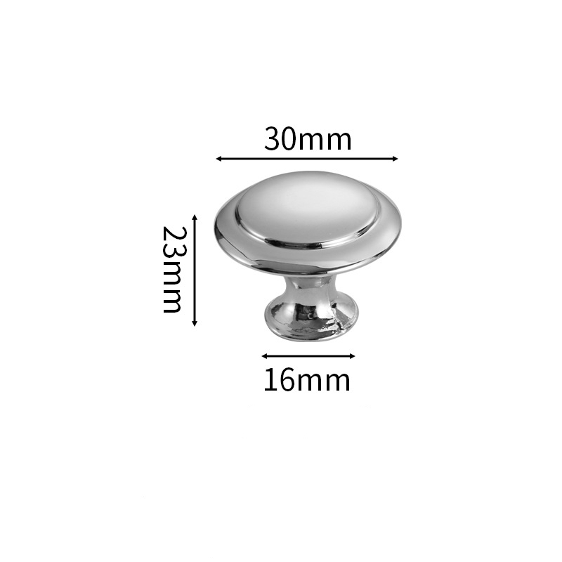 Stainless steel mushroom-shaped single-hole handle