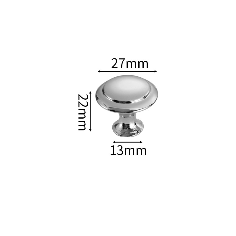 Stainless steel mushroom-shaped single-hole handle