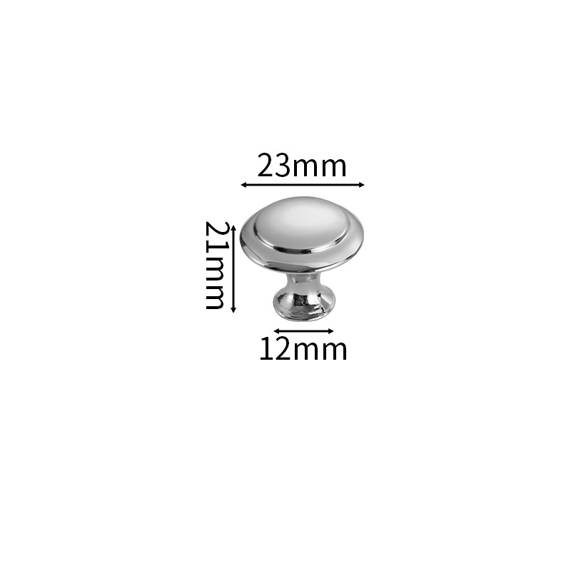 Stainless steel mushroom-shaped single-hole handle