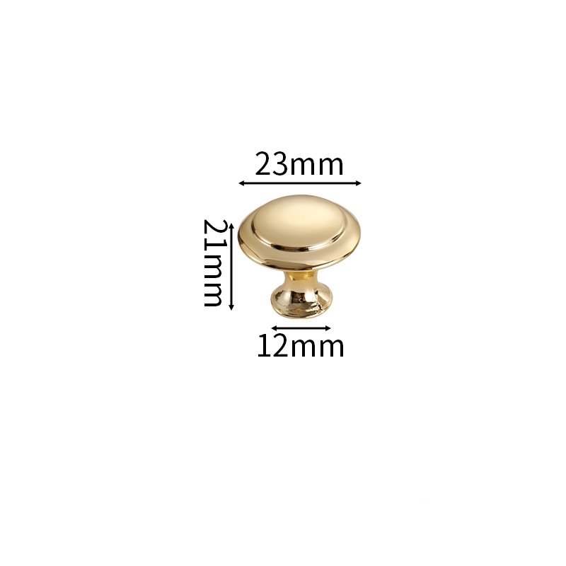 Stainless steel mushroom-shaped single-hole handle