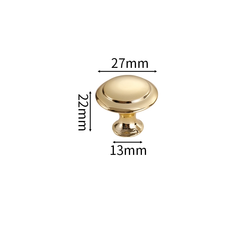 Stainless steel mushroom-shaped single-hole handle