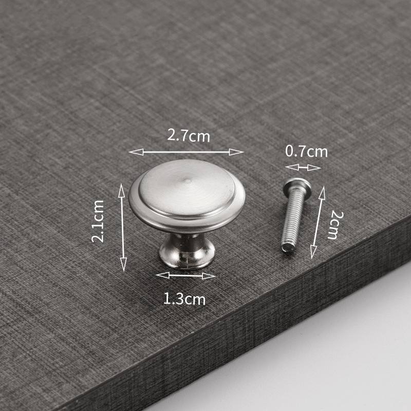 Stainless steel mushroom-shaped handle