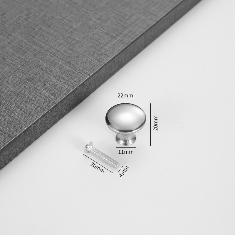 Stainless steel single-hole handle