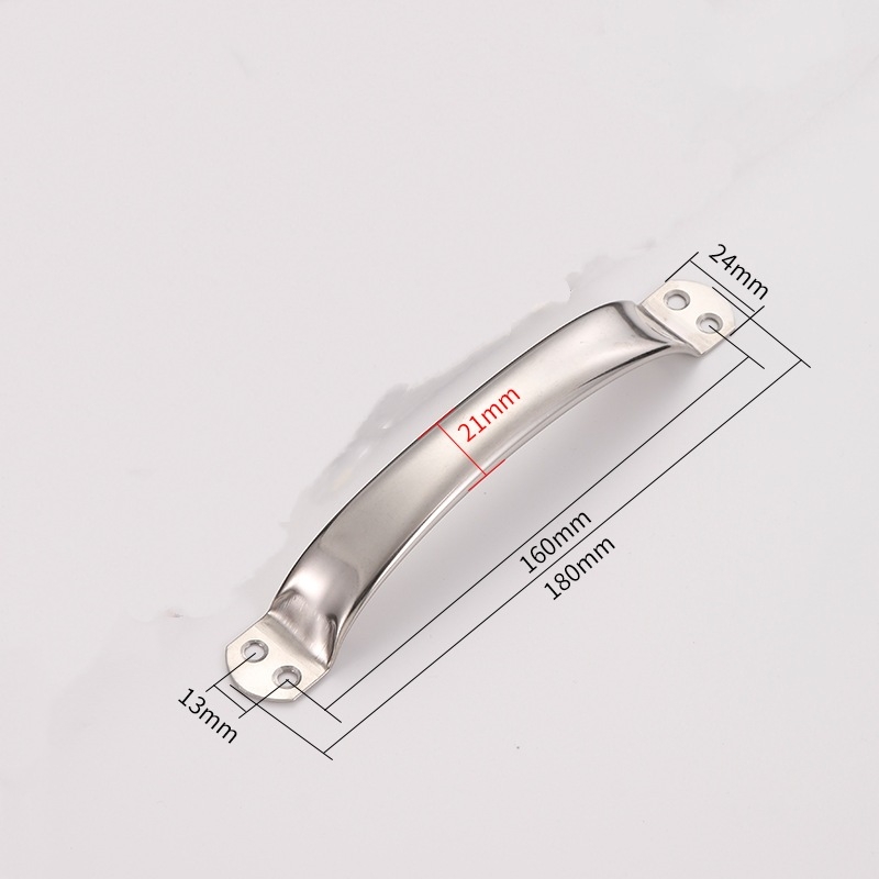 Bow-shaped minimalist handle