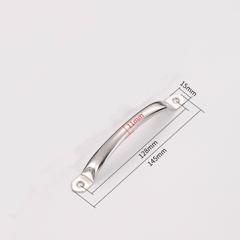 Bow-shaped minimalist handle