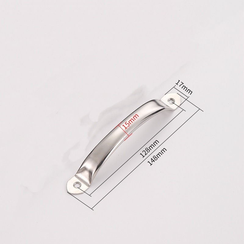 Bow-shaped minimalist handle