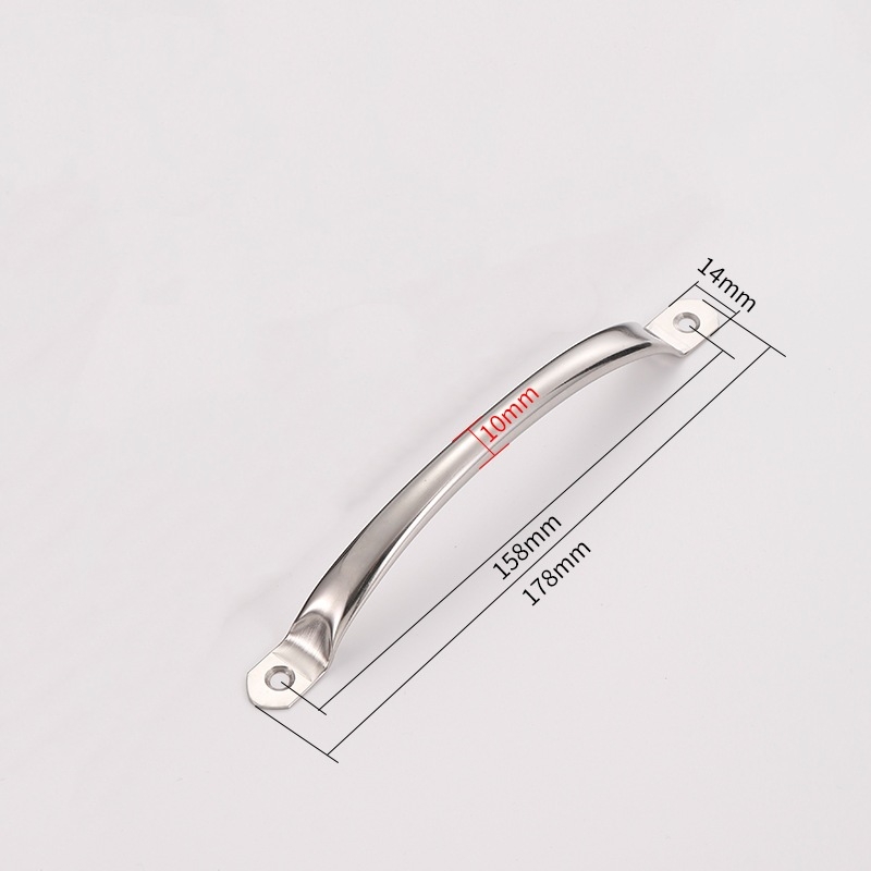 Bow-shaped minimalist handle