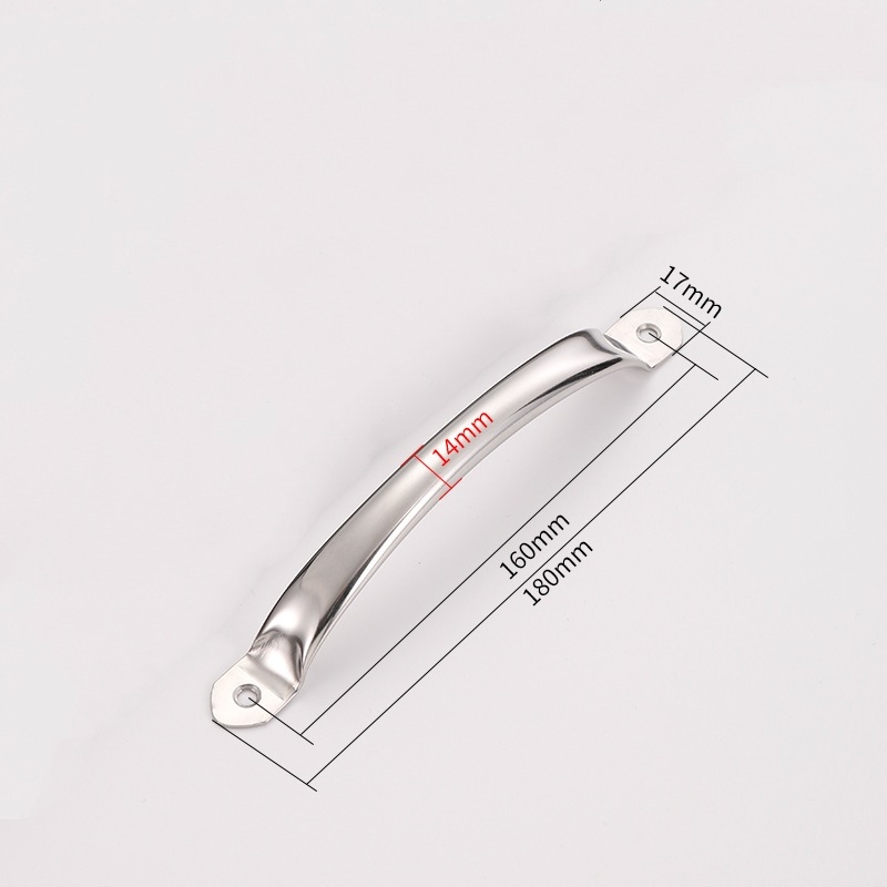 Bow-shaped minimalist handle