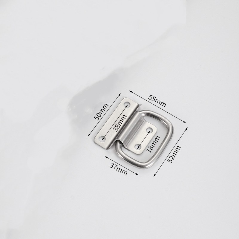 Stainless steel folding handle