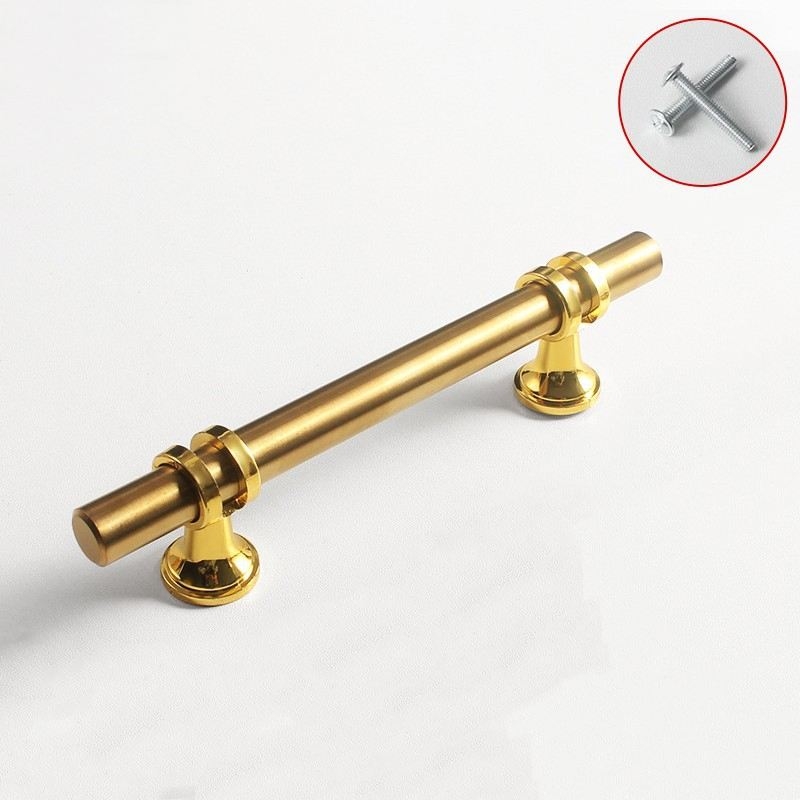 Stainless steel gold handle