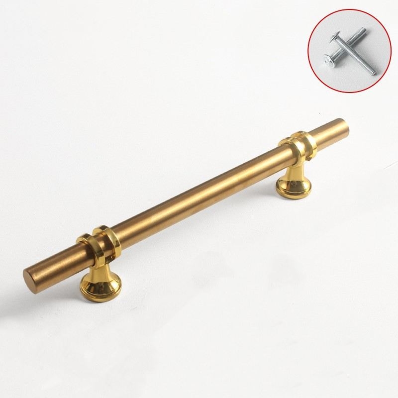 Stainless steel gold handle