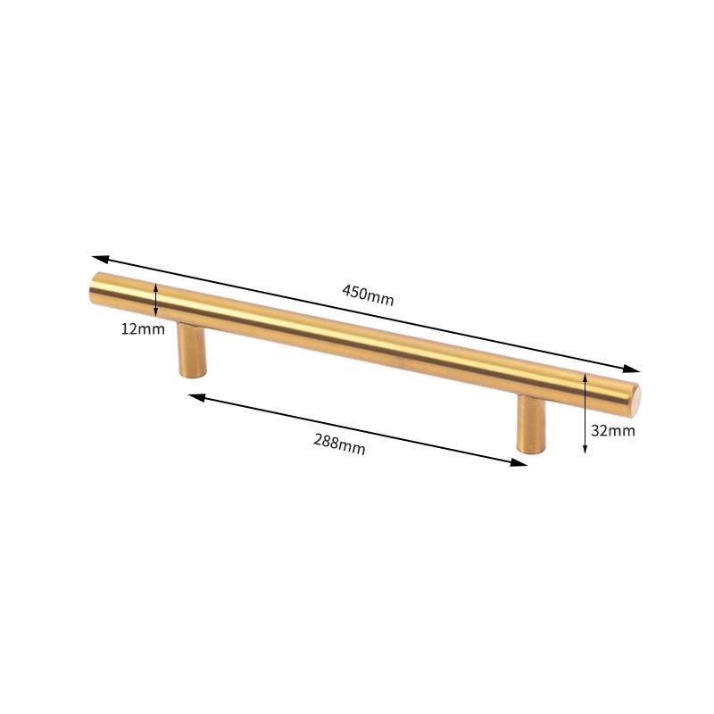 Factory direct sales of stainless steel gold handles