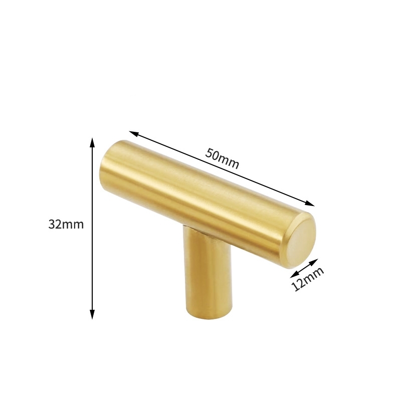 Factory direct sales of stainless steel gold handles