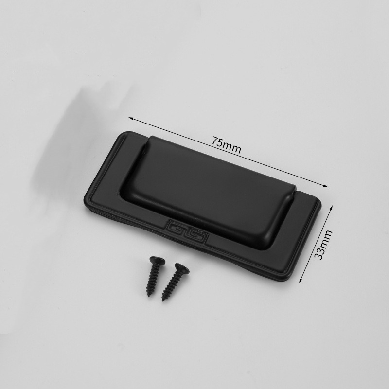 Iron concealed handle