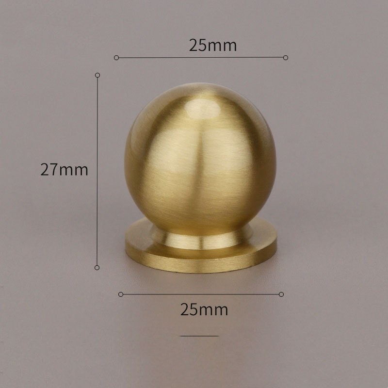 Brass spherical handle