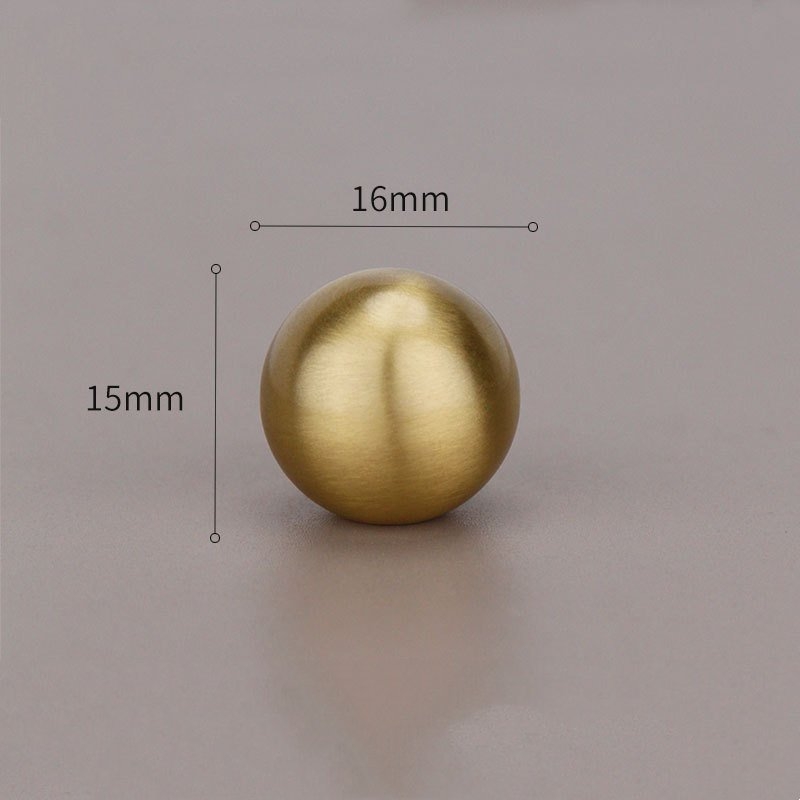 Brass spherical handle manufacturing
