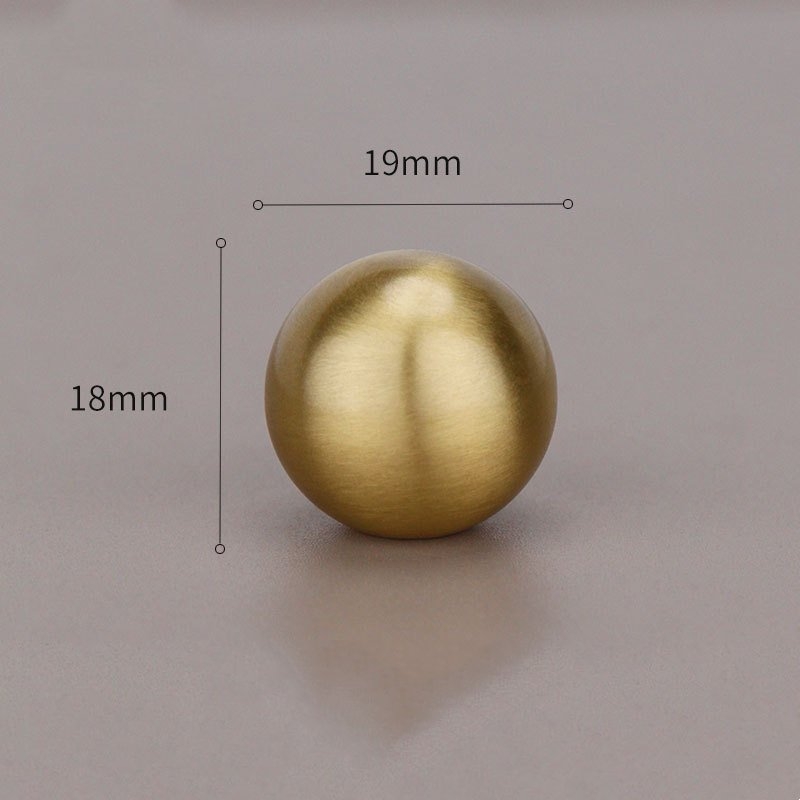 Brass spherical handle manufacturing