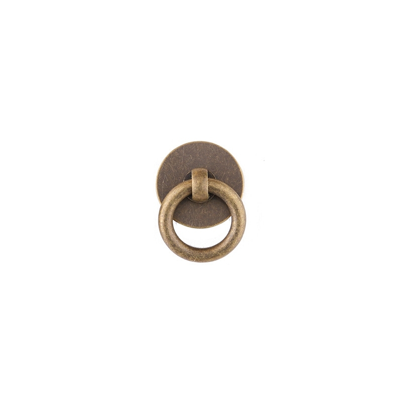 Brass drawer ring handle