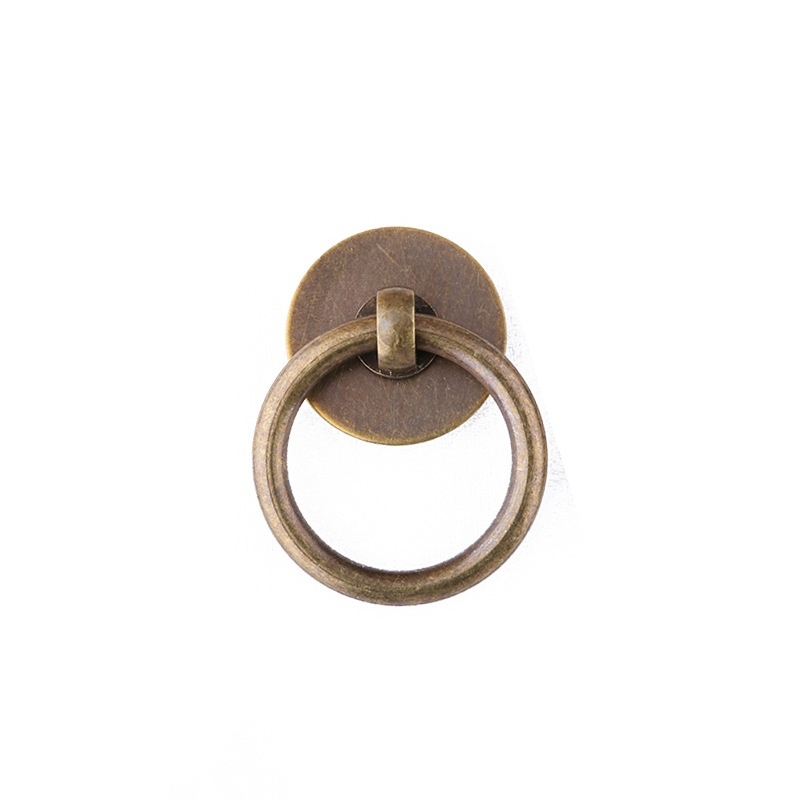 Brass drawer ring handle
