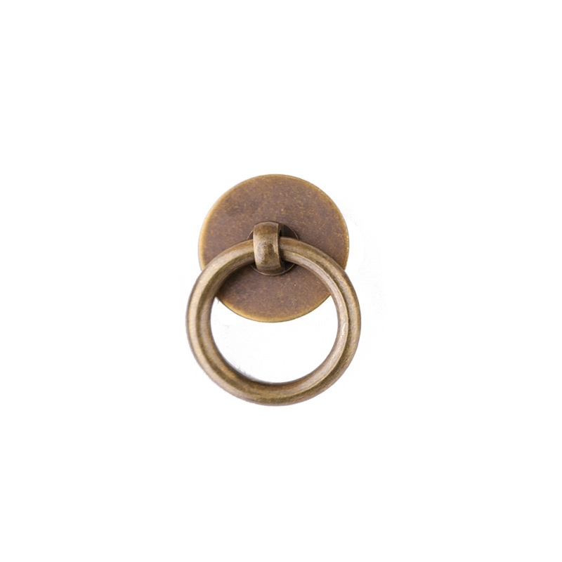 Brass drawer ring handle
