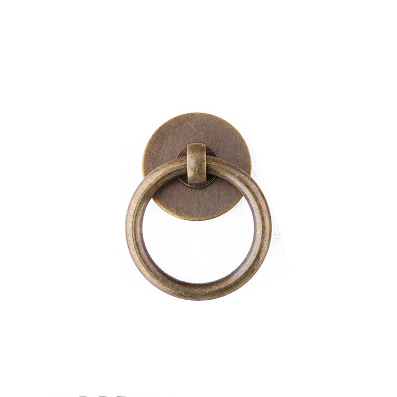 Brass drawer ring handle