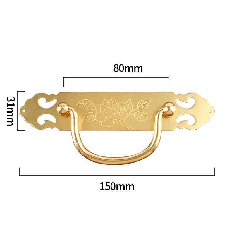 Brass square handle