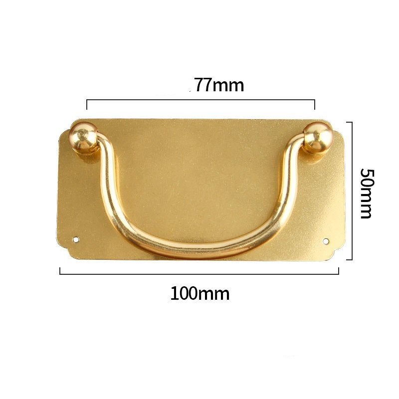 Brass square handle