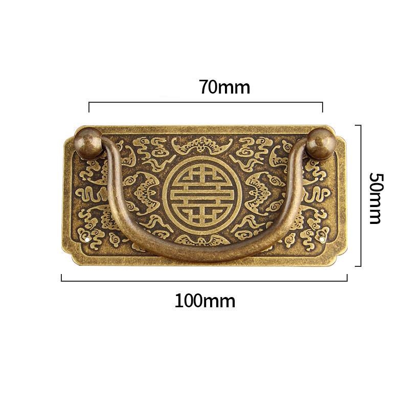 Brass square handle