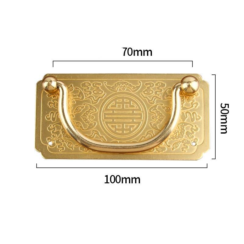 Brass square handle