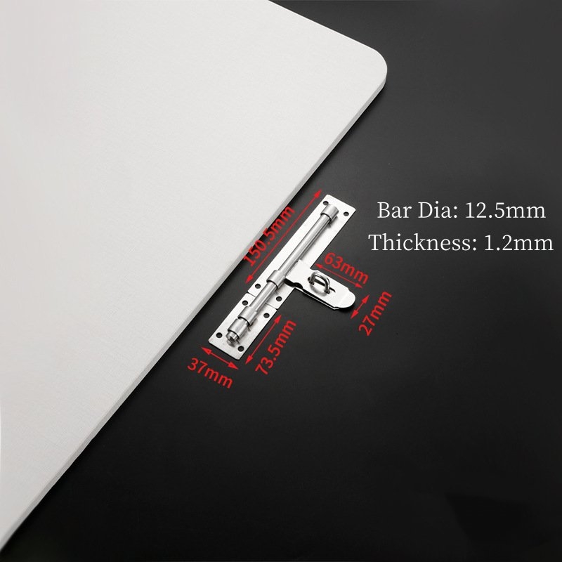 10-inch, 12-inch, 14-inch, 16-inch and 20-inch door latches