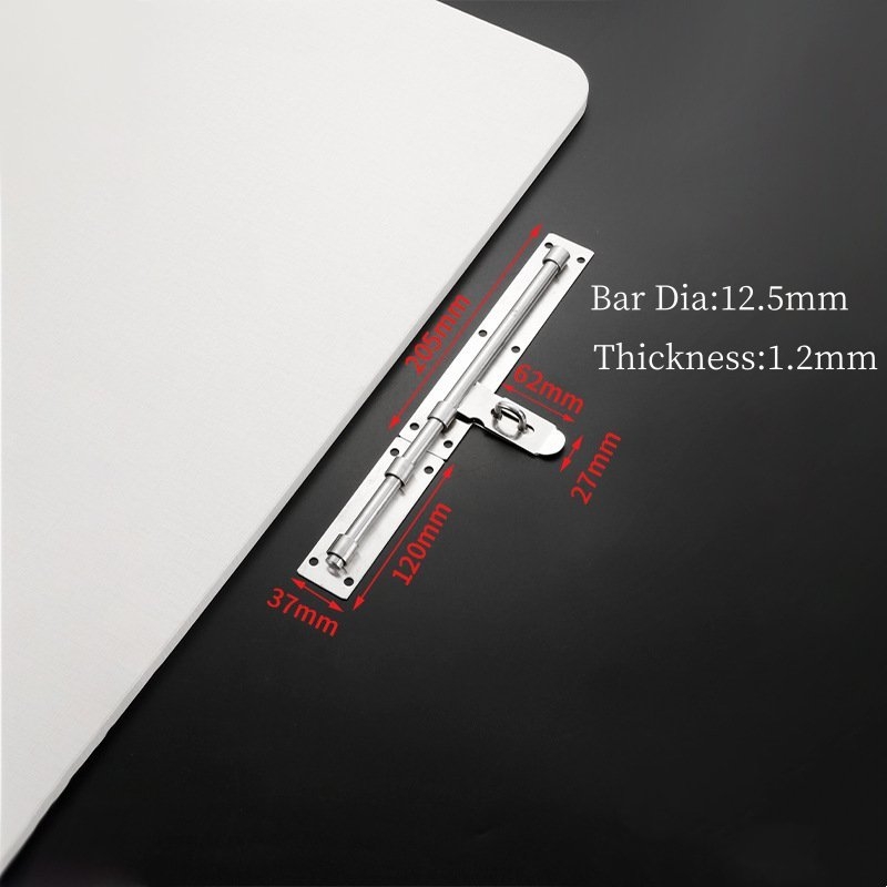 10-inch, 12-inch, 14-inch, 16-inch and 20-inch door latches