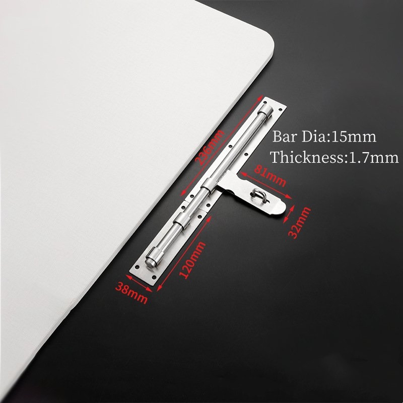 12-inch, 16-inch and 20-inch door latches