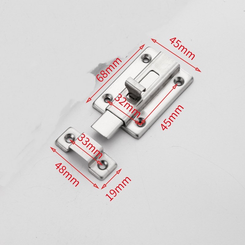 2-inch,3-inch and 4-inch door latches