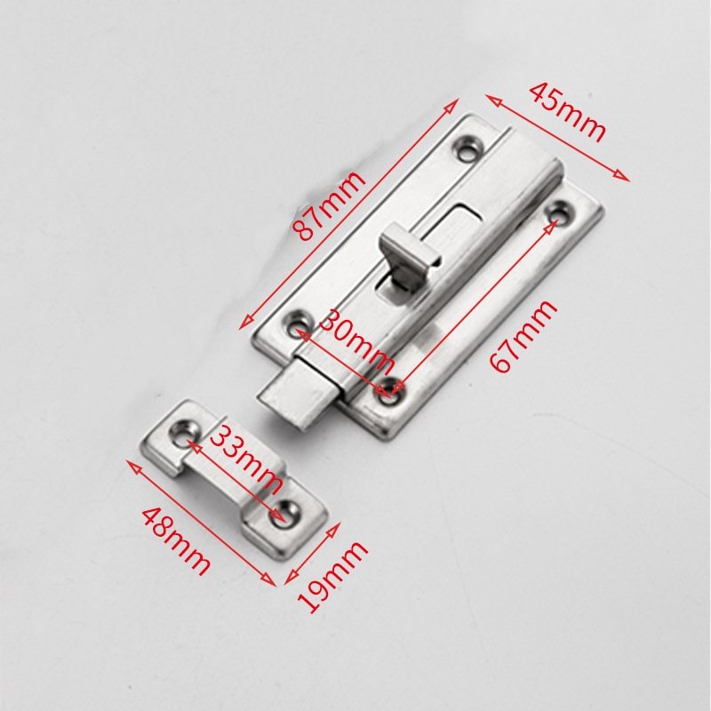 2-inch,3-inch and 4-inch door latches