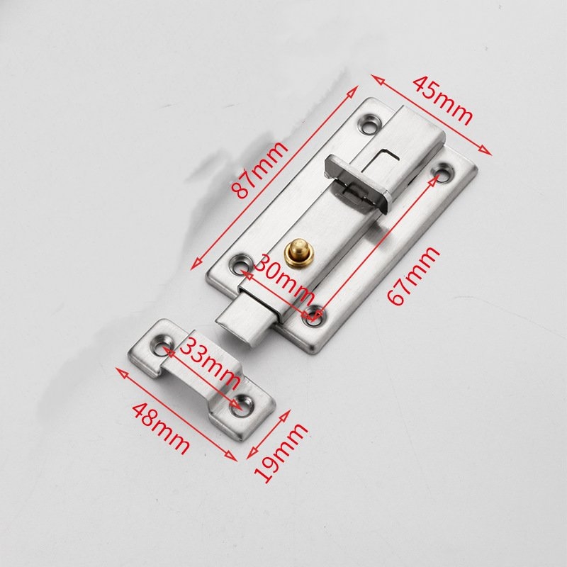 2-inch,3-inch and 4-inch door latches