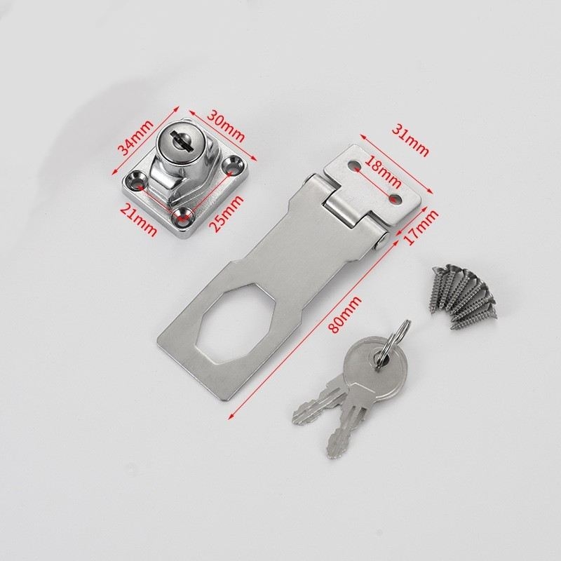 2-inch, 2.5-inch, 3-inch and 4-inch door lock buckle