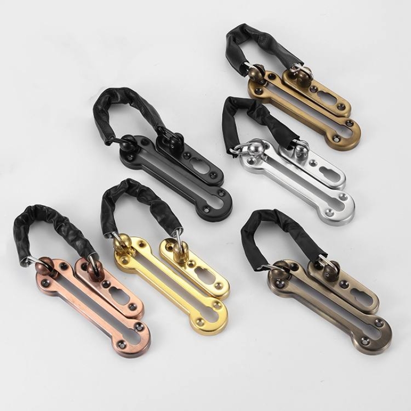 Stainless steel security door chain