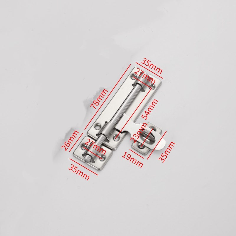 4-inch, 6-inch and 8-inch door latches