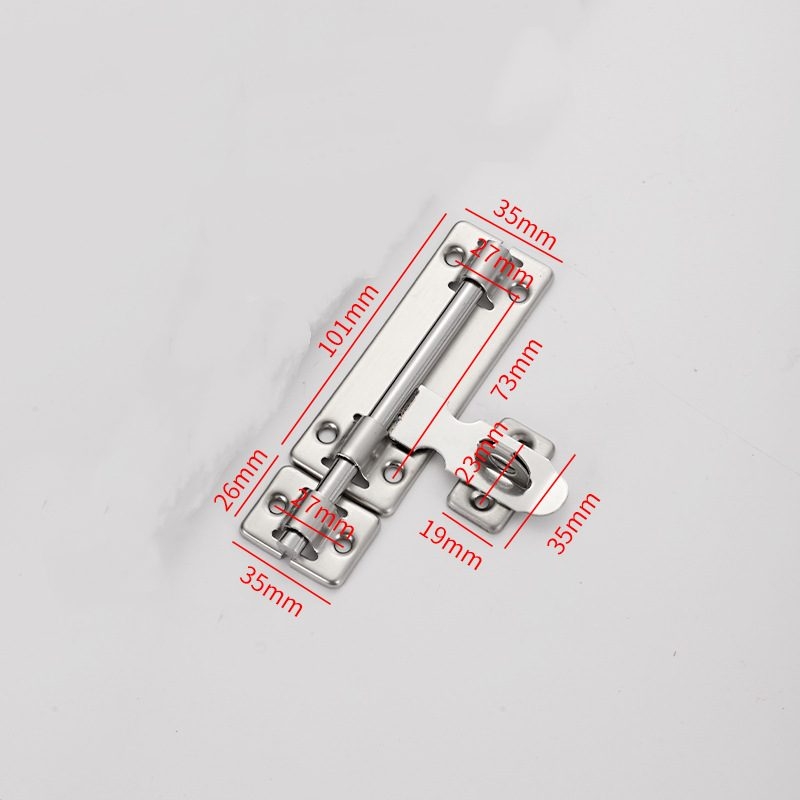 4-inch, 6-inch and 8-inch door latches