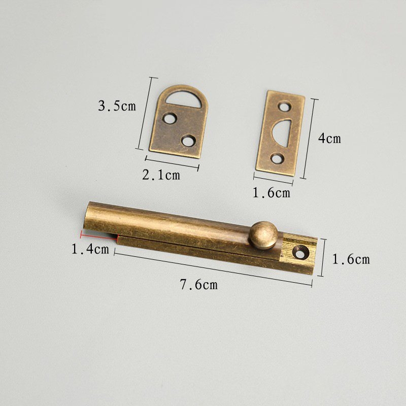 3-inch, 4-inch and 6-inch brass door latch