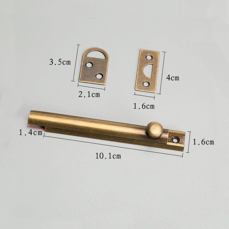 3-inch, 4-inch and 6-inch brass door latch