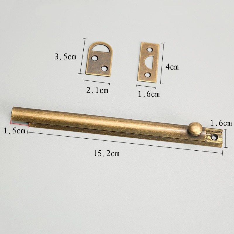 3-inch, 4-inch and 6-inch brass door latch