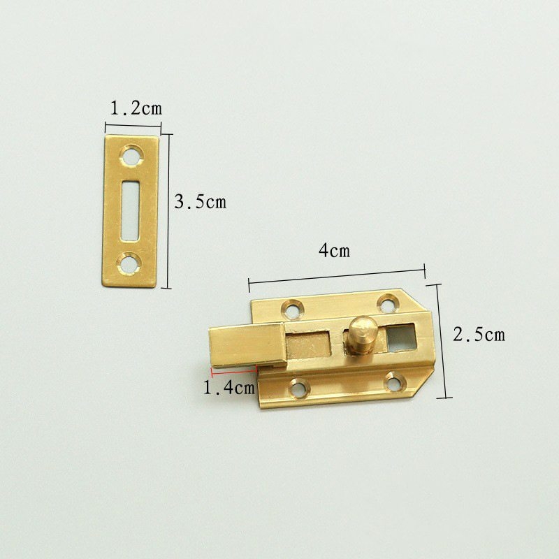 4cm 6cm brass door latches