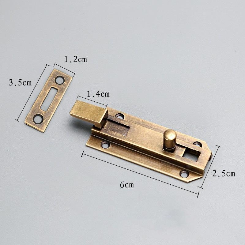4cm 6cm brass door latches