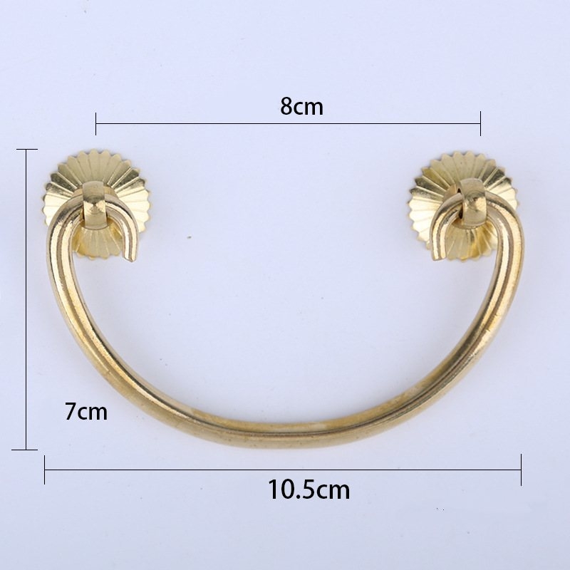 Antique double-hole kitchen cabinet drawer handles