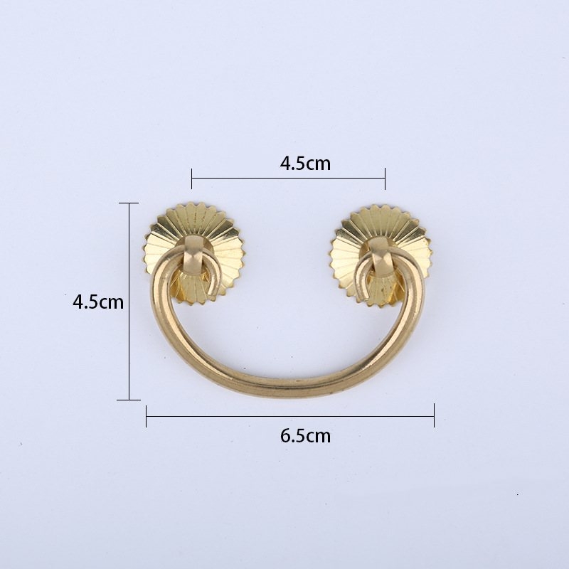 Antique double-hole kitchen cabinet drawer handles