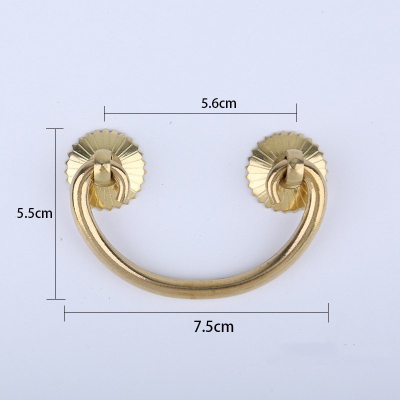 Antique double-hole kitchen cabinet drawer handles